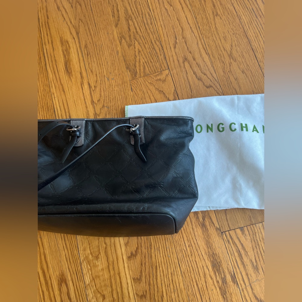 Longchamp LM Cuir Leather Bag EUC SFPF